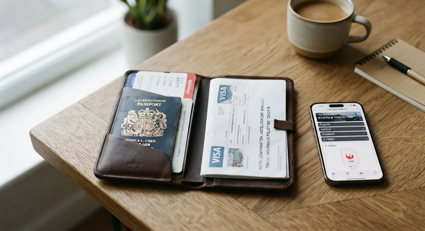 Digital Copies vs. Physical Document Backups While Traveling