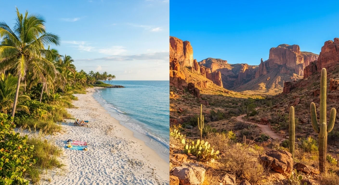 Florida vs. Arizona: Two Very Different Takes on Year-Round Warmth