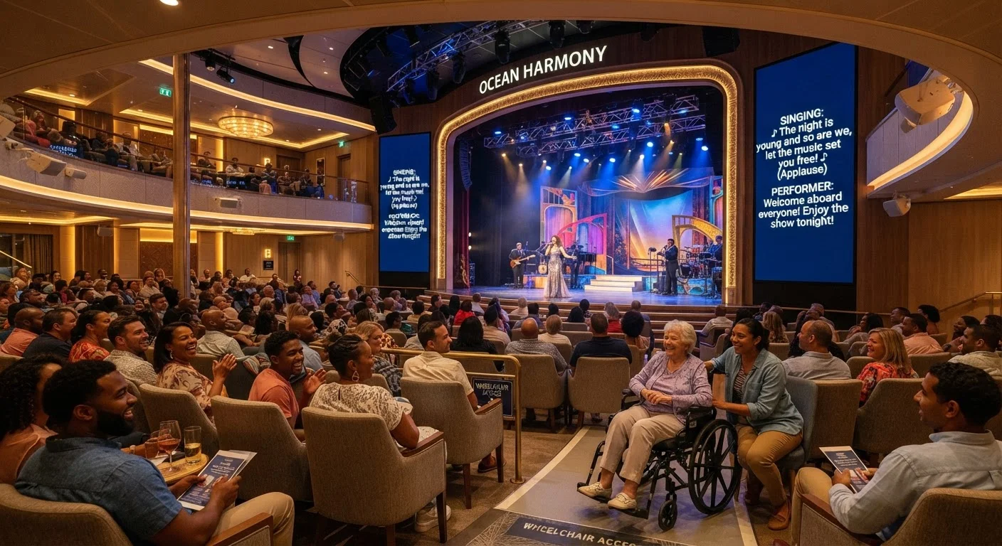Hearing and Vision Needs at Sea: Onboard Accessibility Beyond Wheelchairs