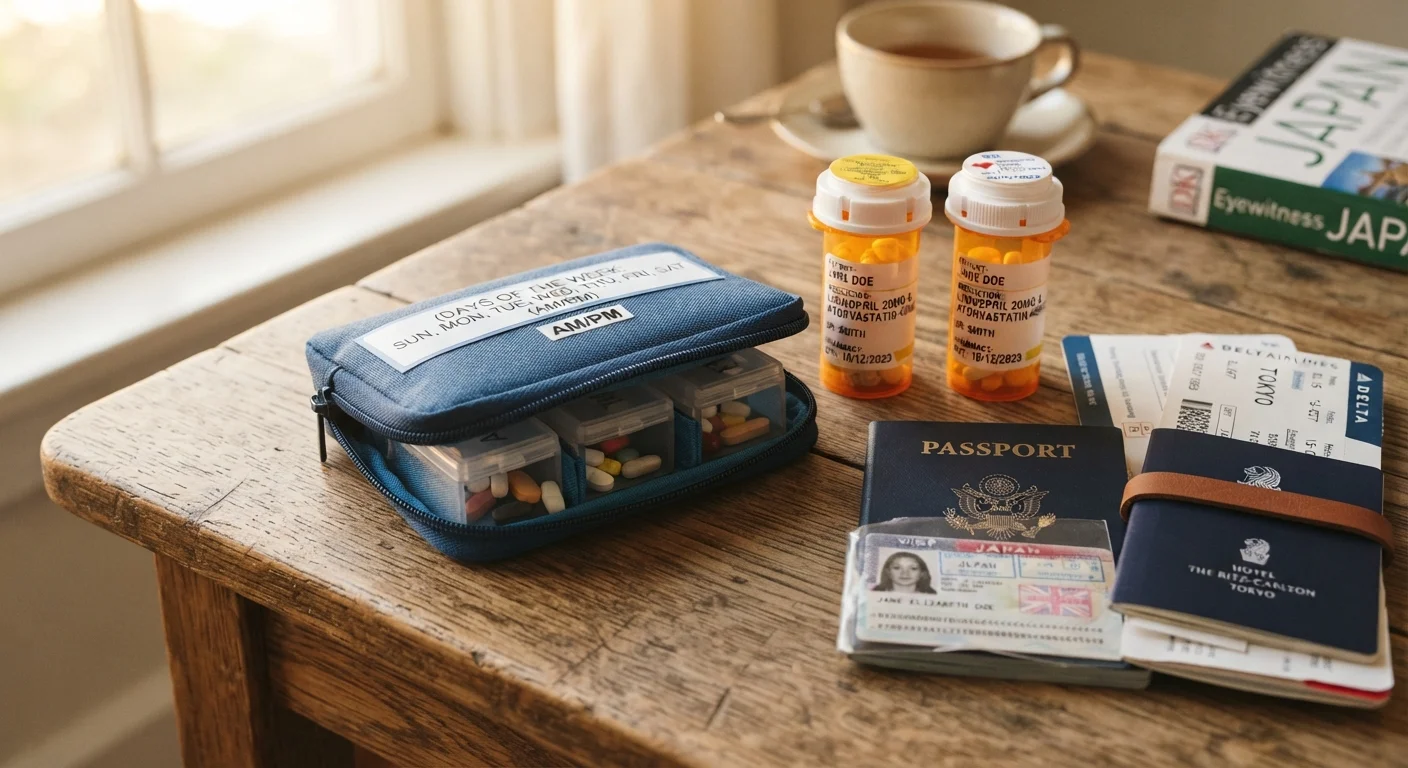 Managing Prescription Medications Safely While Traveling Abroad