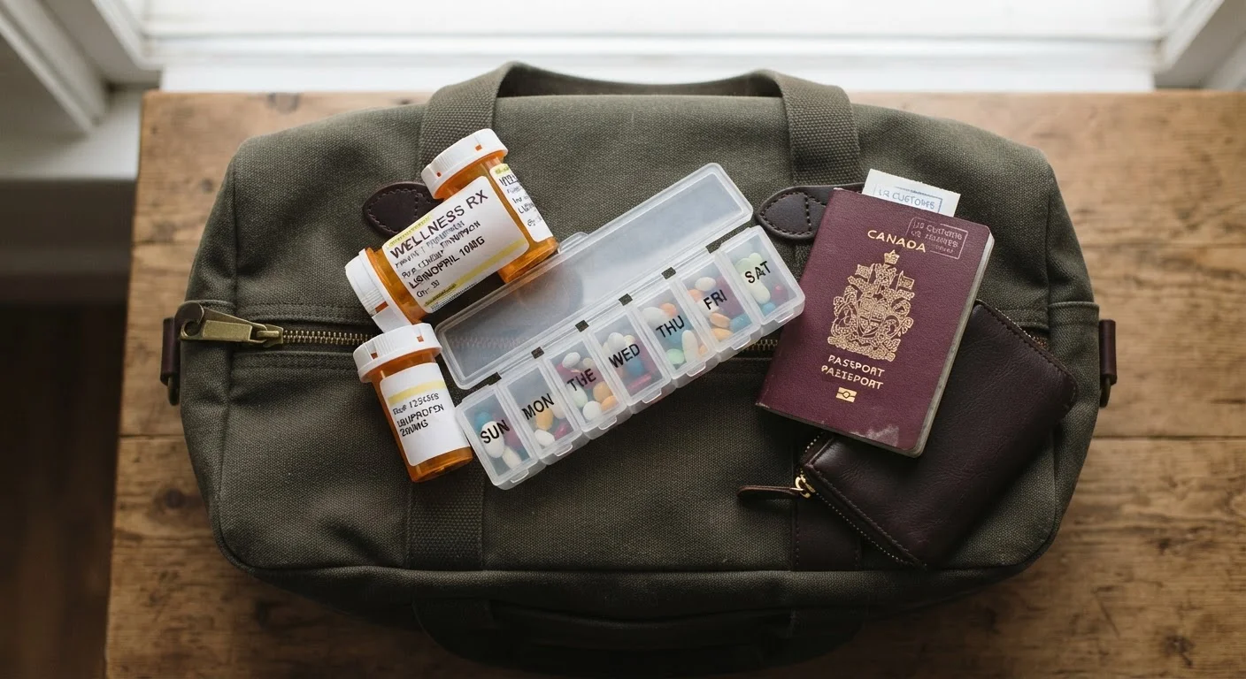 Medication on the Move: Keeping Your Prescriptions Safe and Organised While Travelling