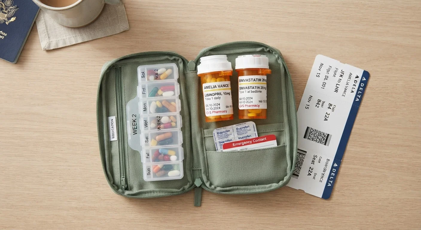 Medications and Air Travel: Packing, Storage, and Security Rules