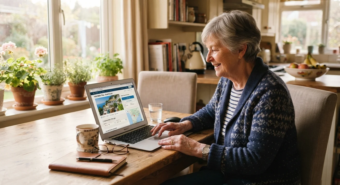 Online Hotel Booking for Seniors: What Every Step Actually Means