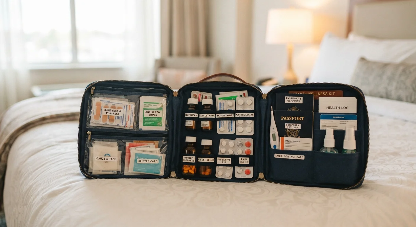 Packing a Senior Travel Health Kit: What Actually Belongs Inside