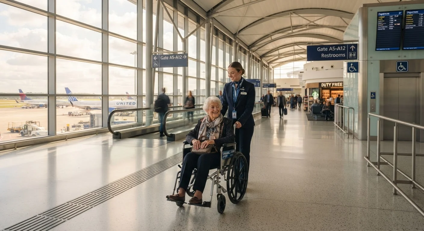 Requesting Special Assistance at Airports and Train Stations