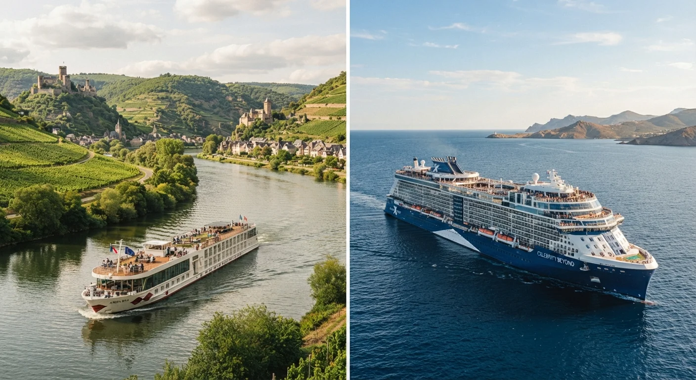 River Cruise or Ocean Cruise: Which Suits Older Travellers Better?
