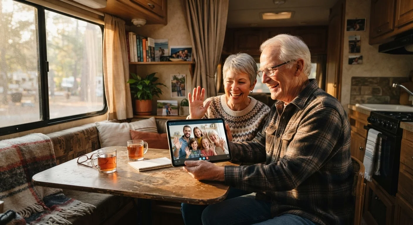 Staying Connected With Family While Living the RV Lifestyle